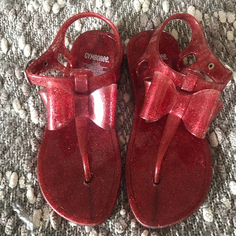Gymboree red sandals